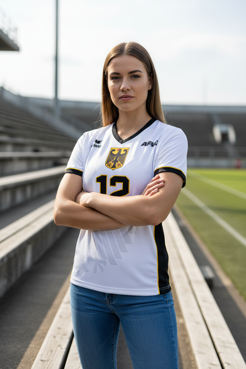 Team Germany Jersey – White Edition