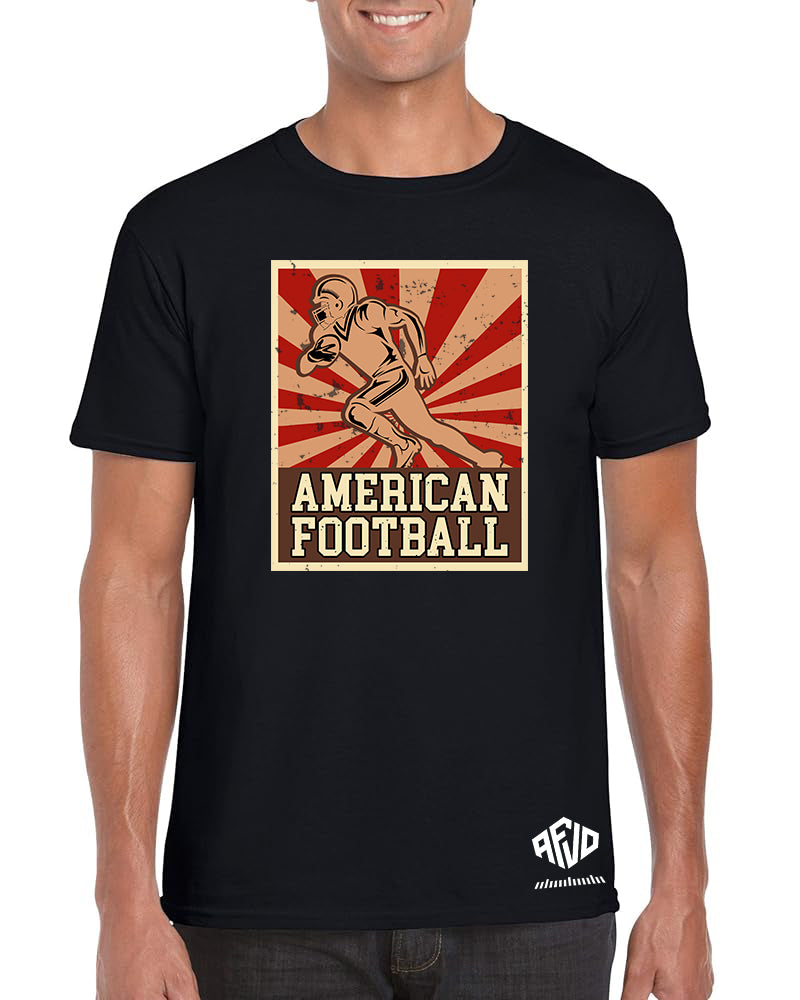American Football Retro Runner Tee