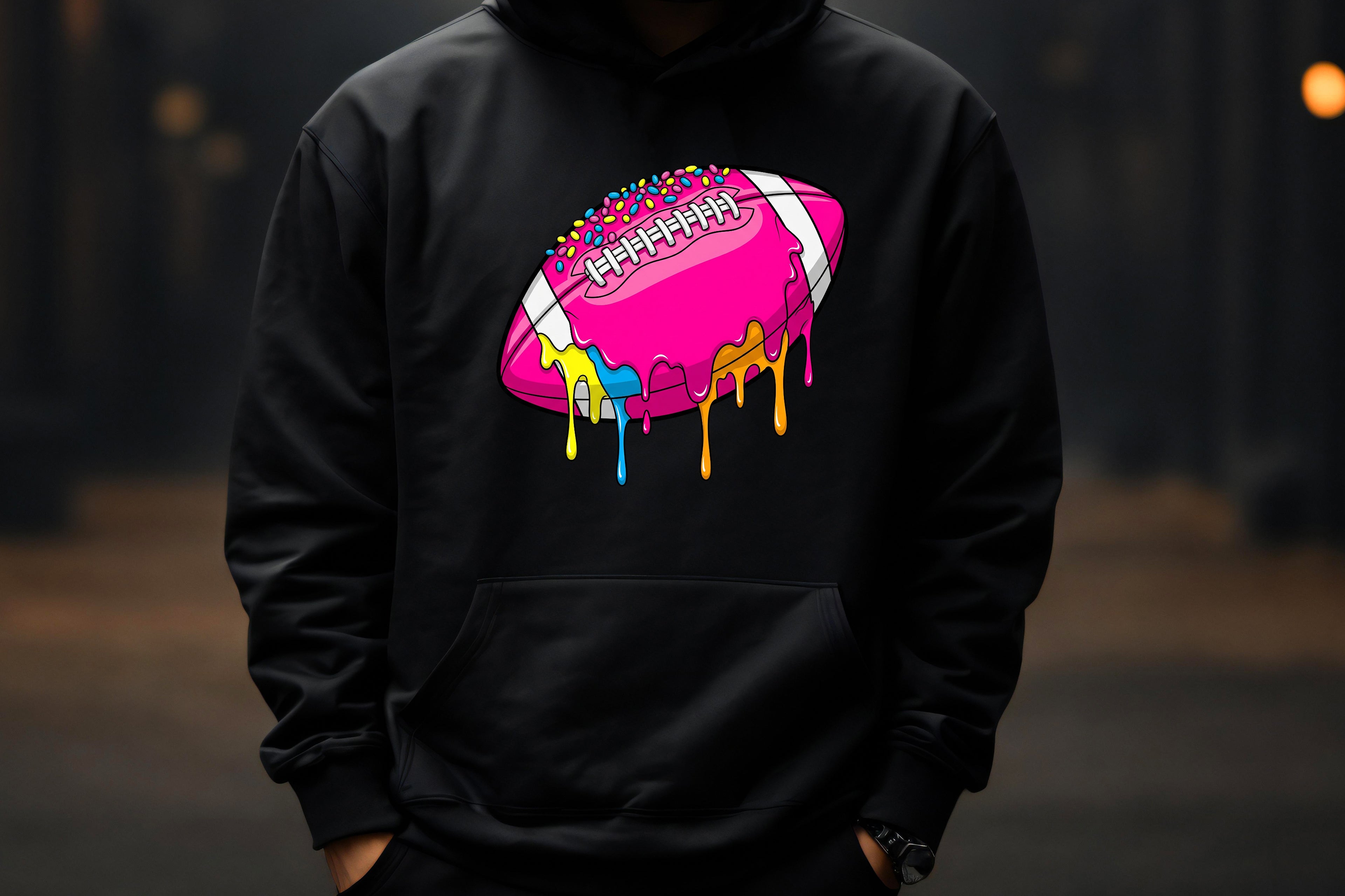Candy Football Hoodie