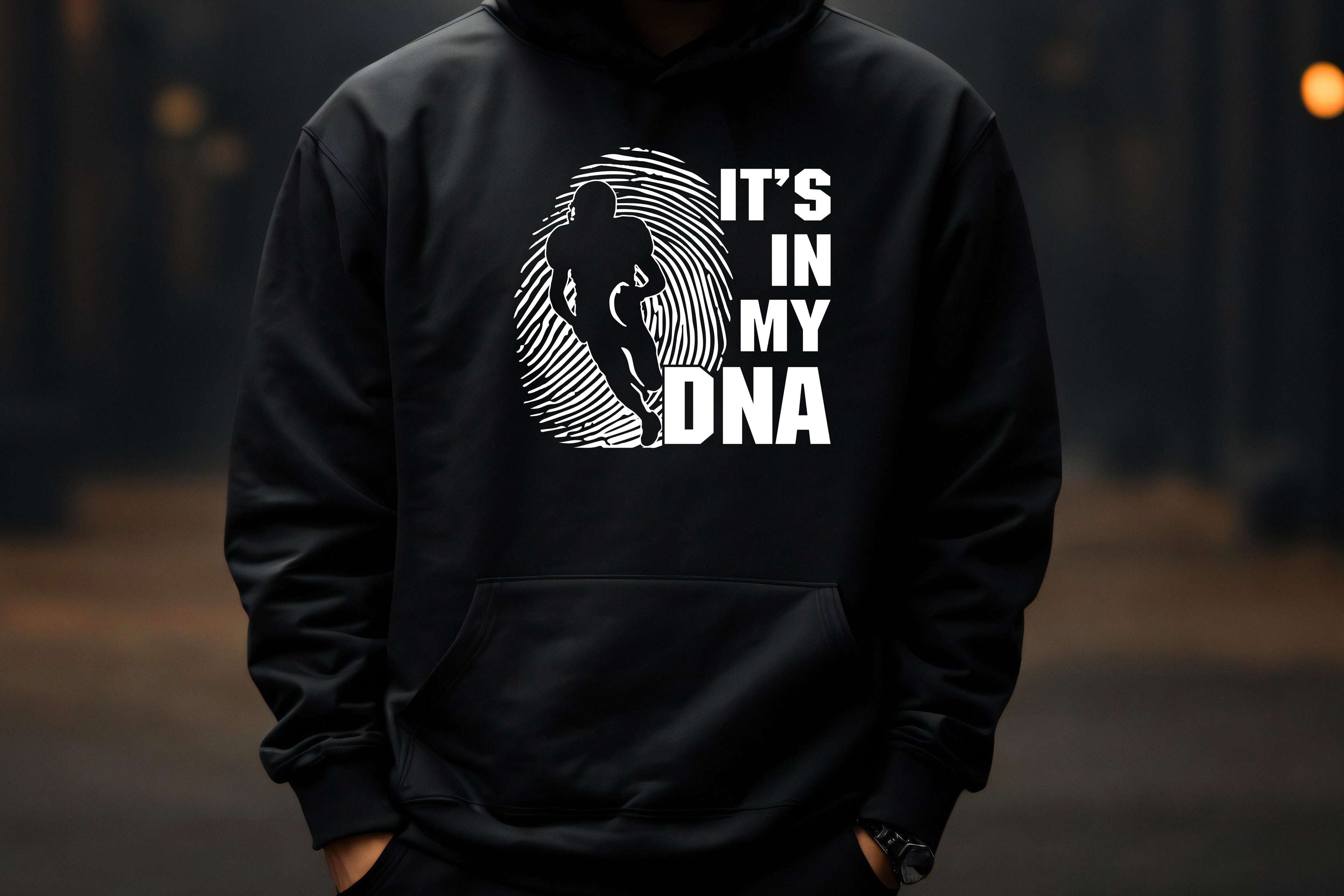 Football DNA Hoodie – Fingerprint Edition