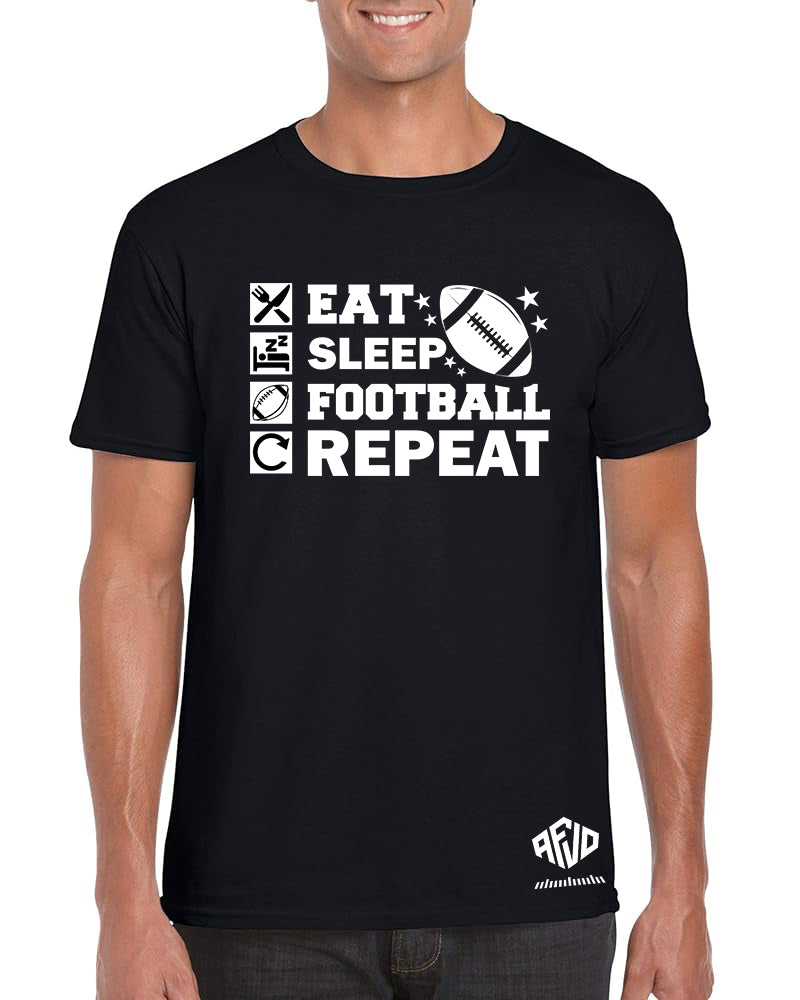 Eat Sleep Football Repeat - Icons Edition