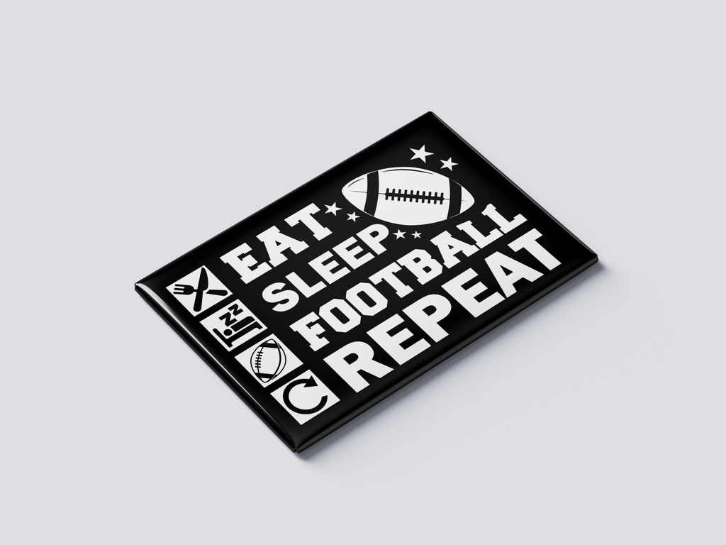 Eat Sleep Football Repeat (Icon Version)