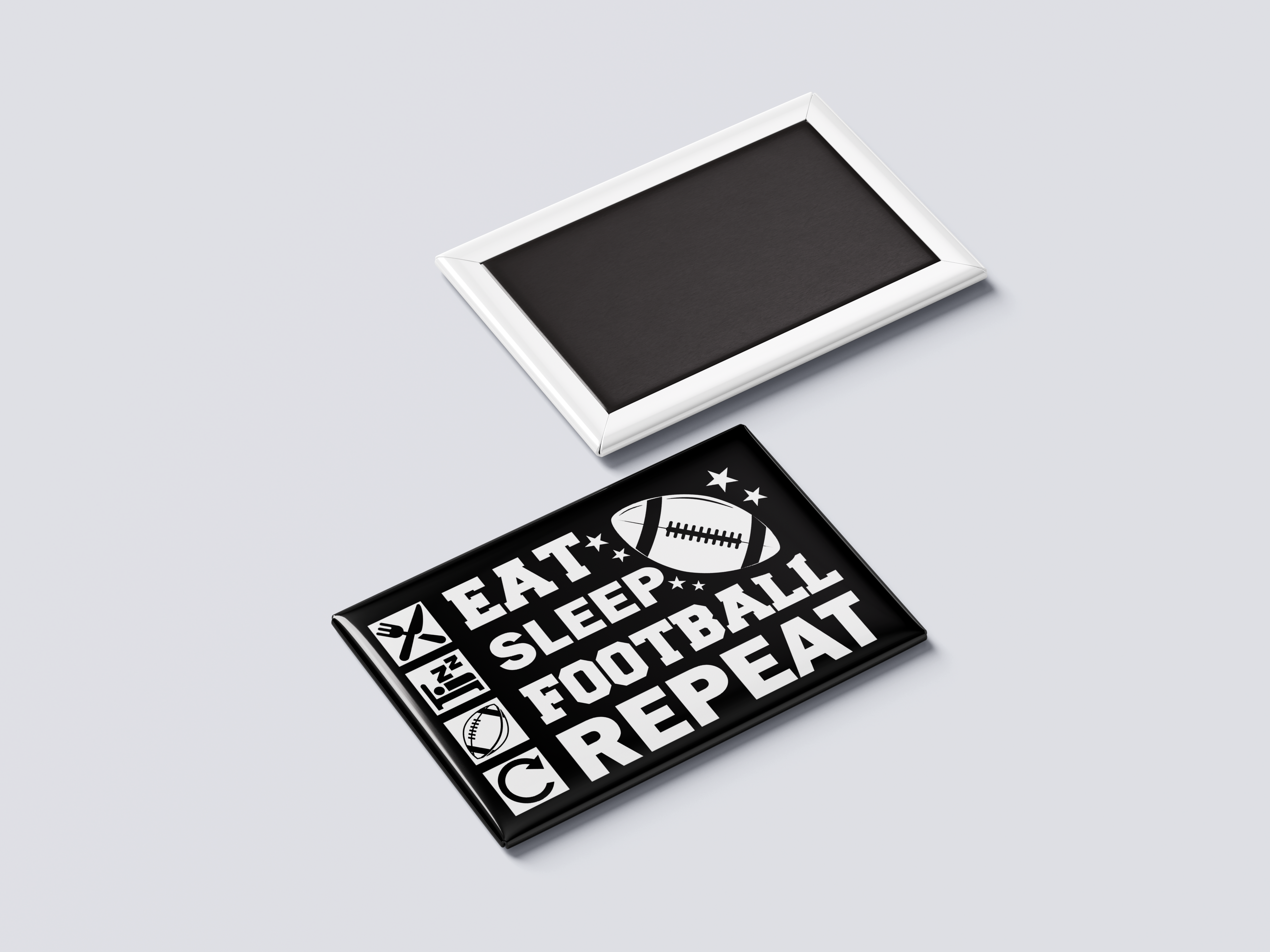 Eat Sleep Football Repeat (Icon Version)