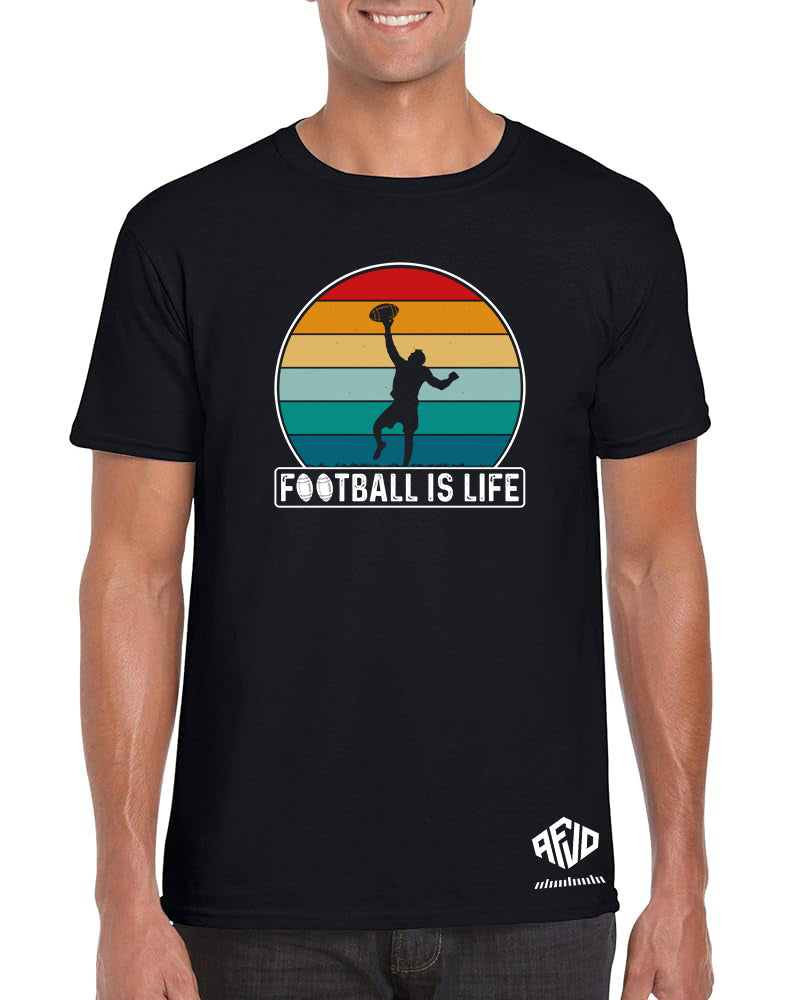 Football Is Life – Retro Sunset