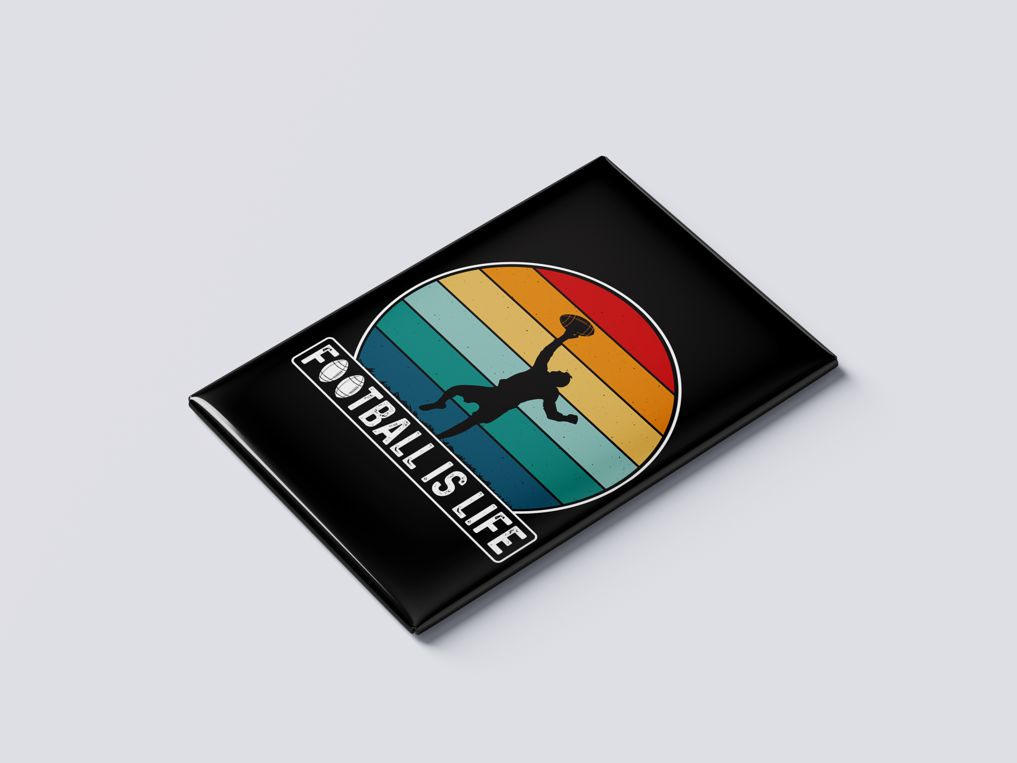 Football Is Life – Retro Circle