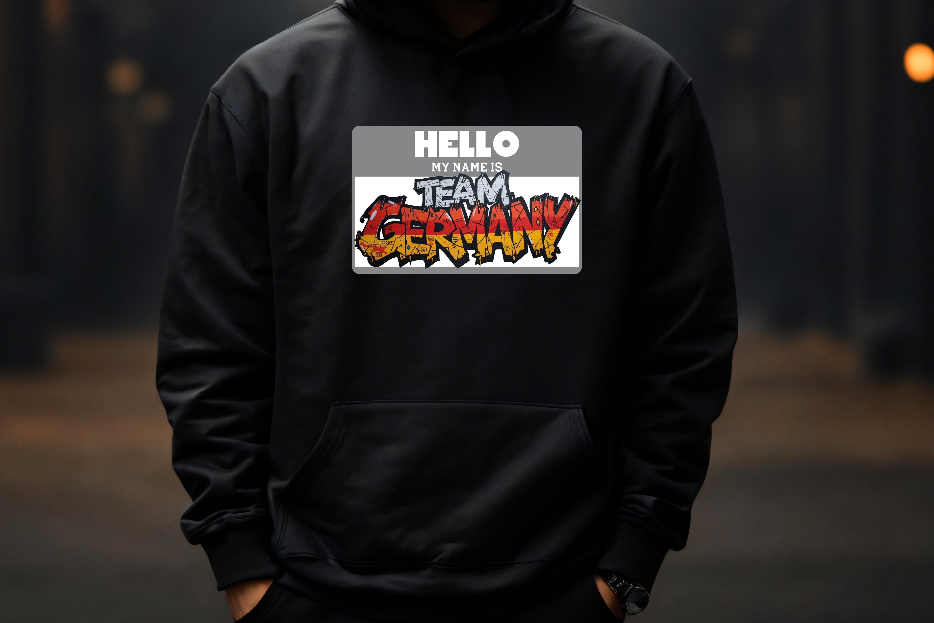 HELLO – my name is TEAM GERMANY - Hoodie