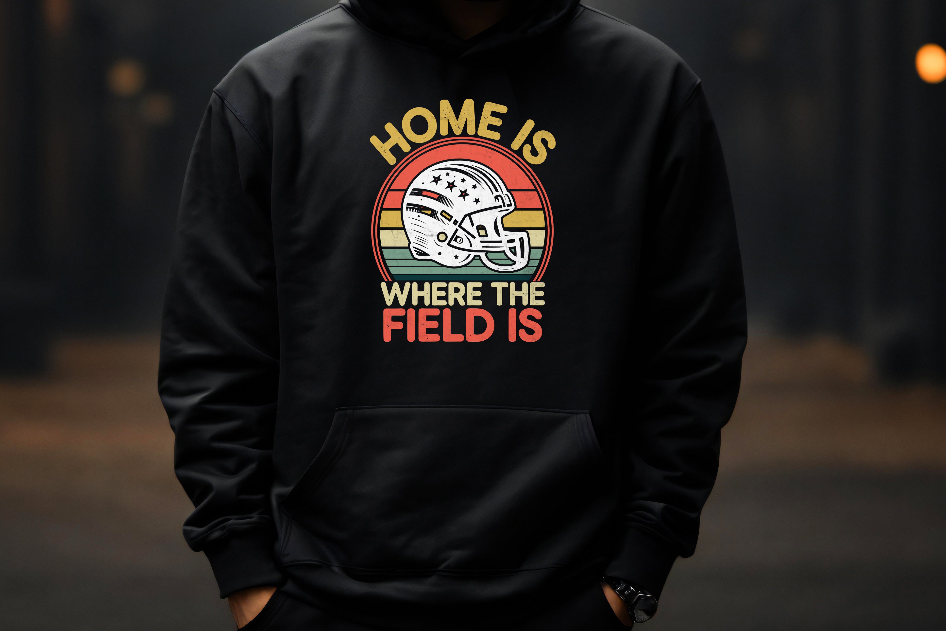 Home Is Where the Field Is Hoodie