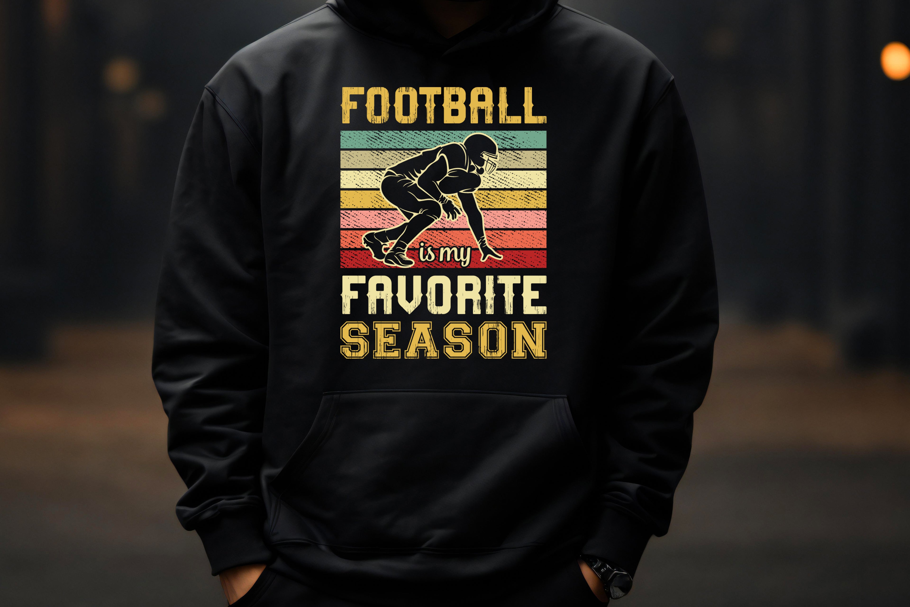 Football Is My Favorite Season Hoodie