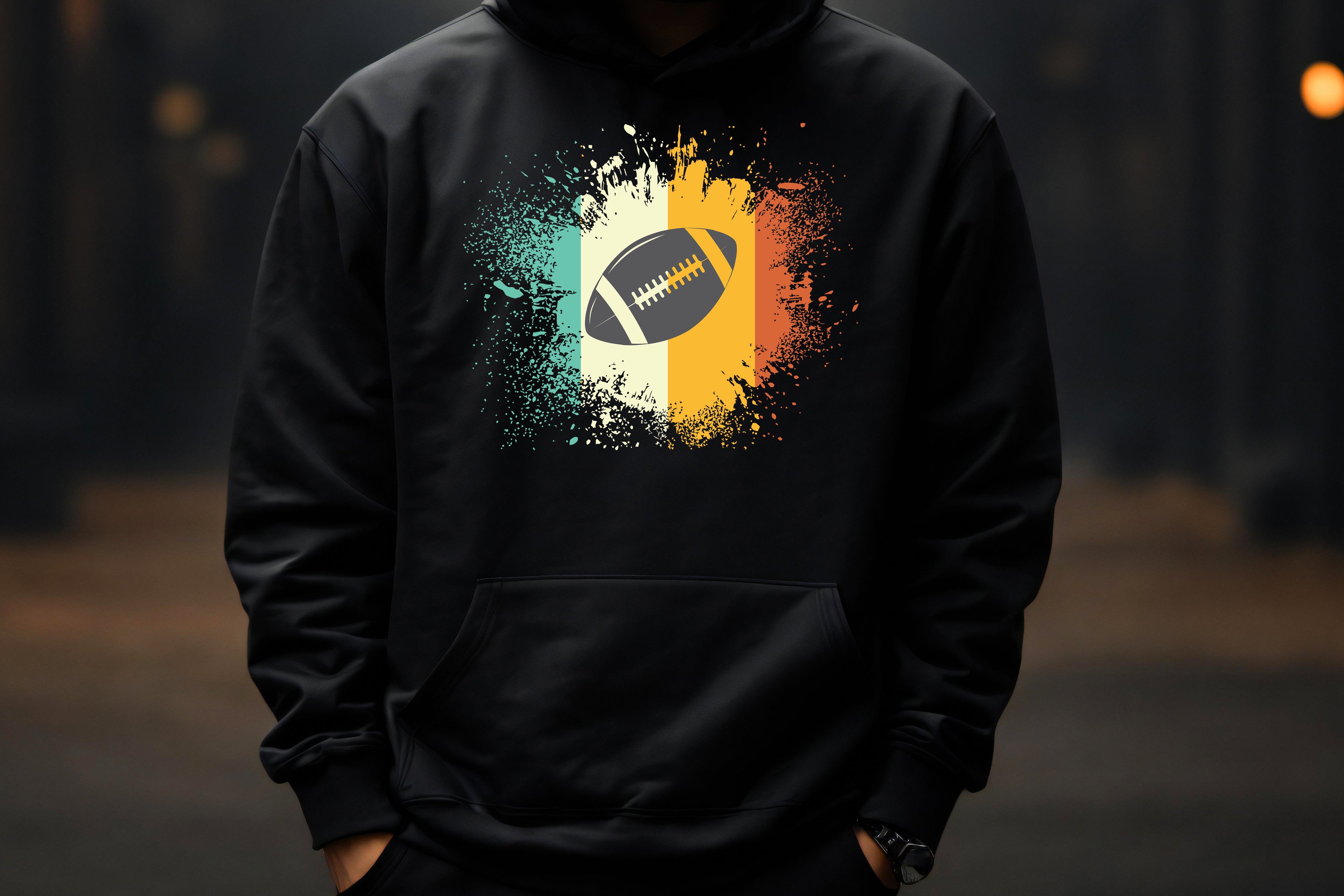 Splash Football Hoodie