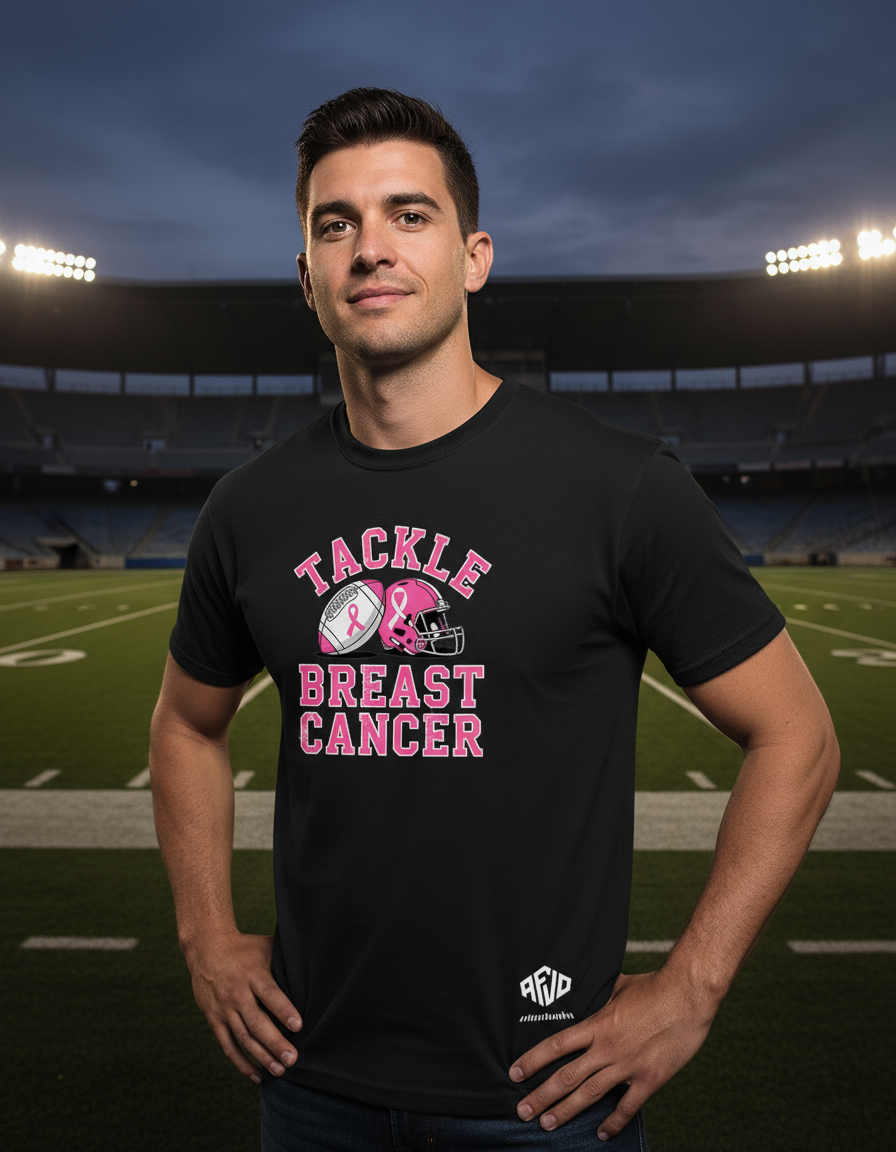 AFVD Tackle Breast Cancer T-Shirt