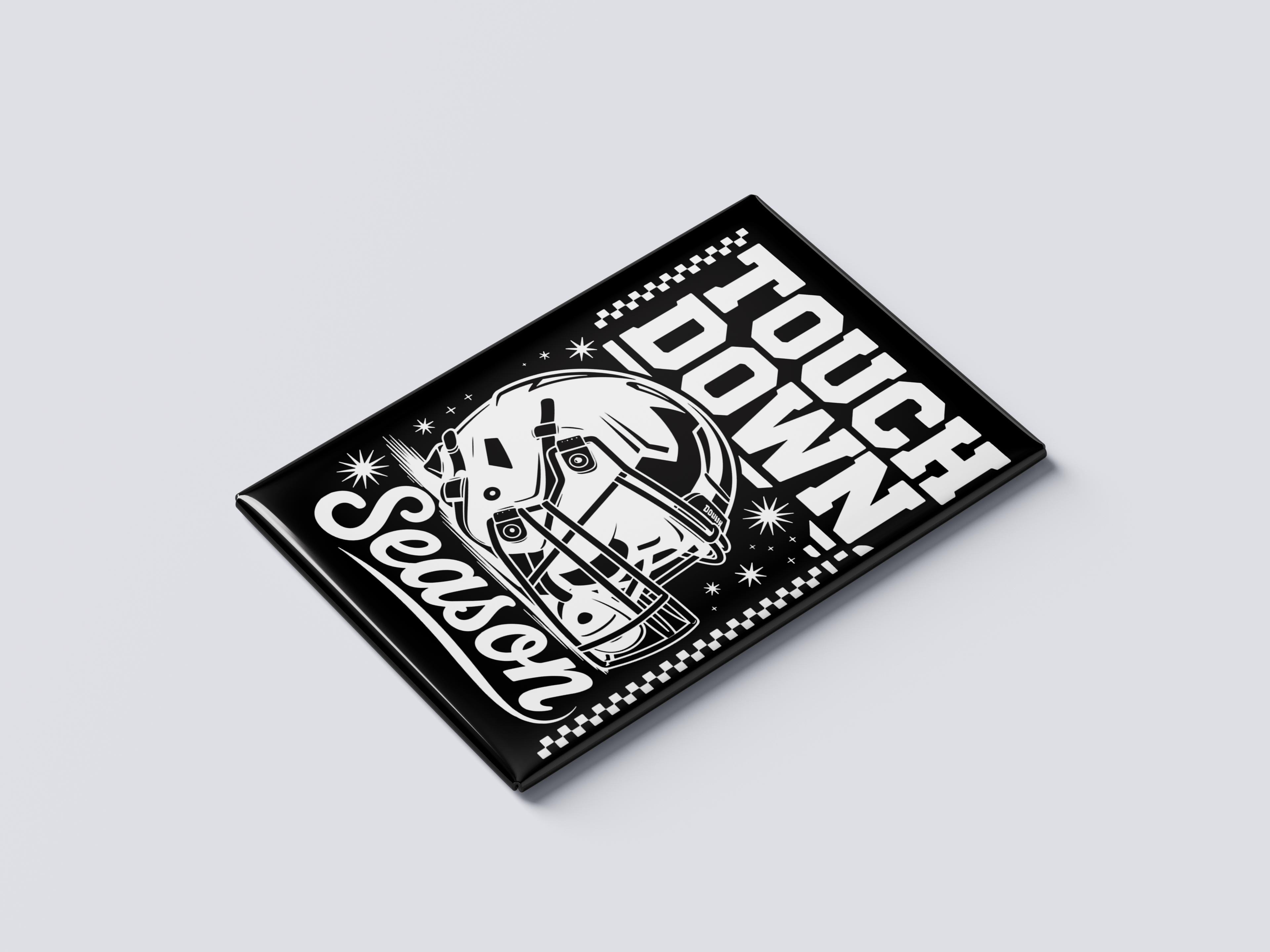 Touchdown Season – Retro Helmet