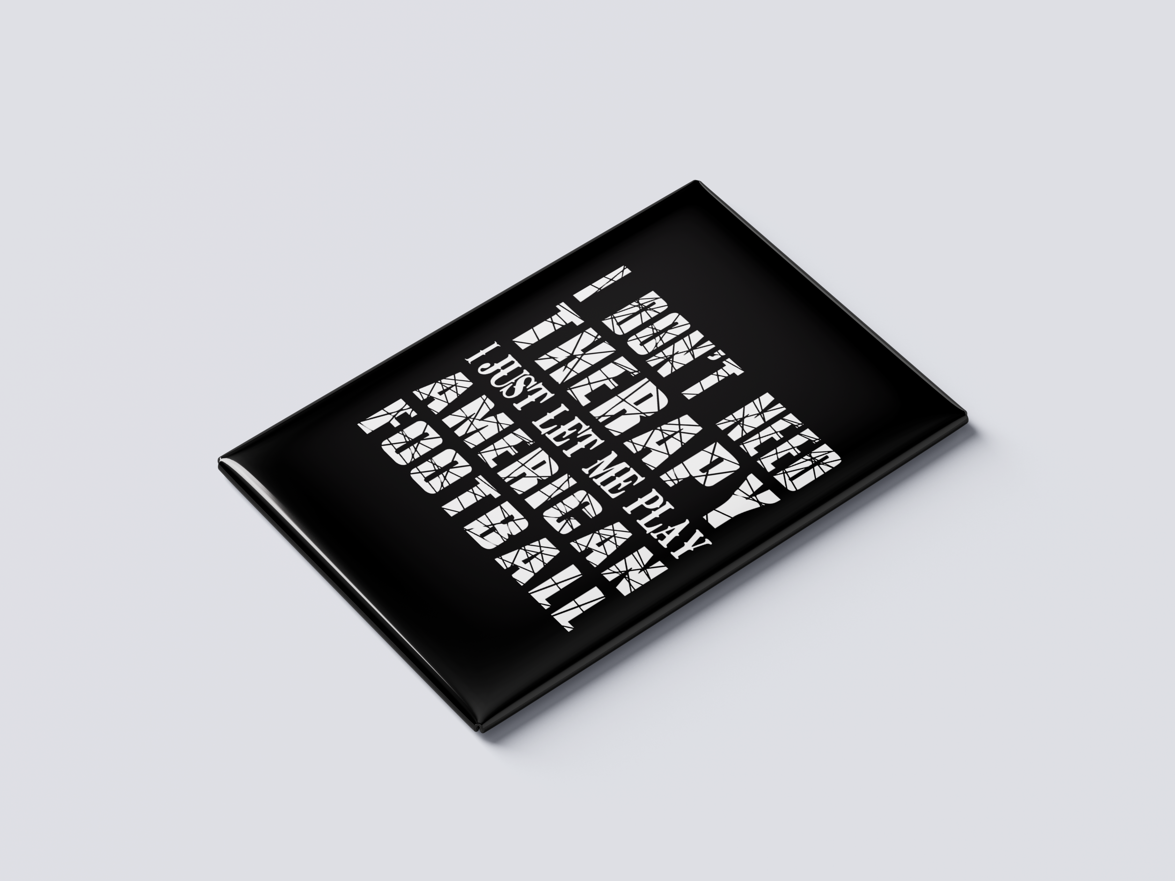 I Don’t Need Therapy – Just Let Me Play American Football