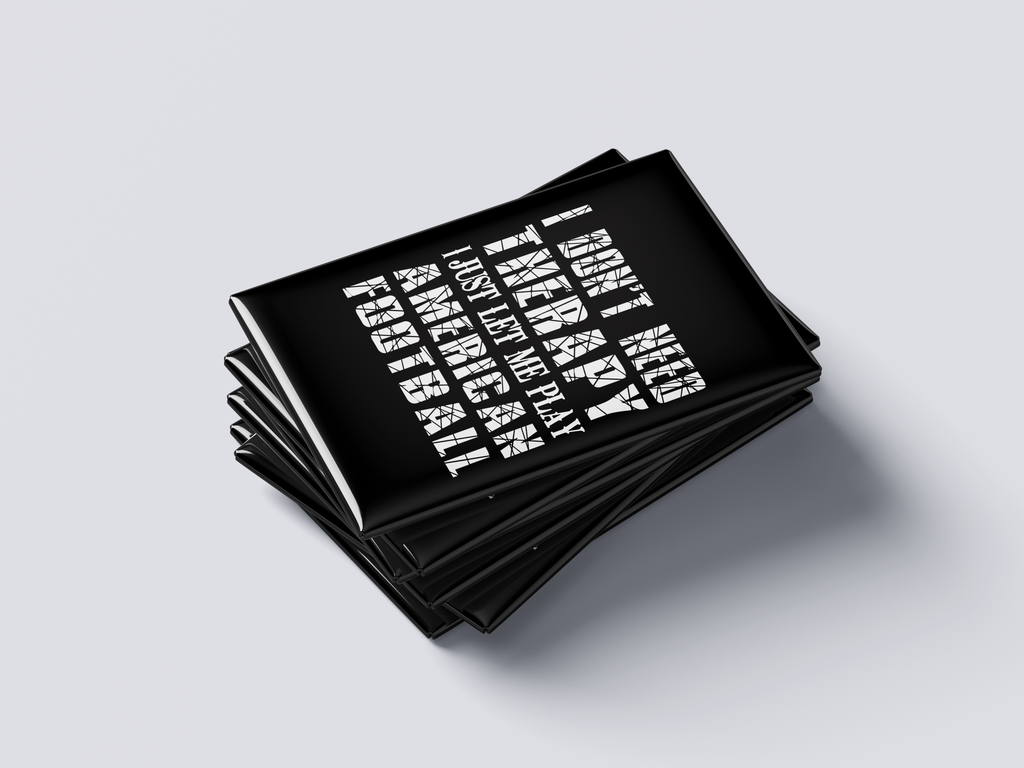 I Don’t Need Therapy – Just Let Me Play American Football