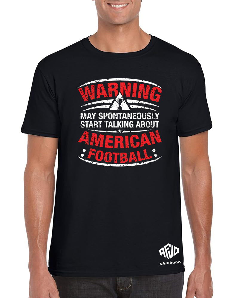 Warning – May Spontaneously Start Talking About Football